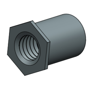 Tán Trụ PEM Tự Dính Xuyên Inox 410 SO4-M3-3